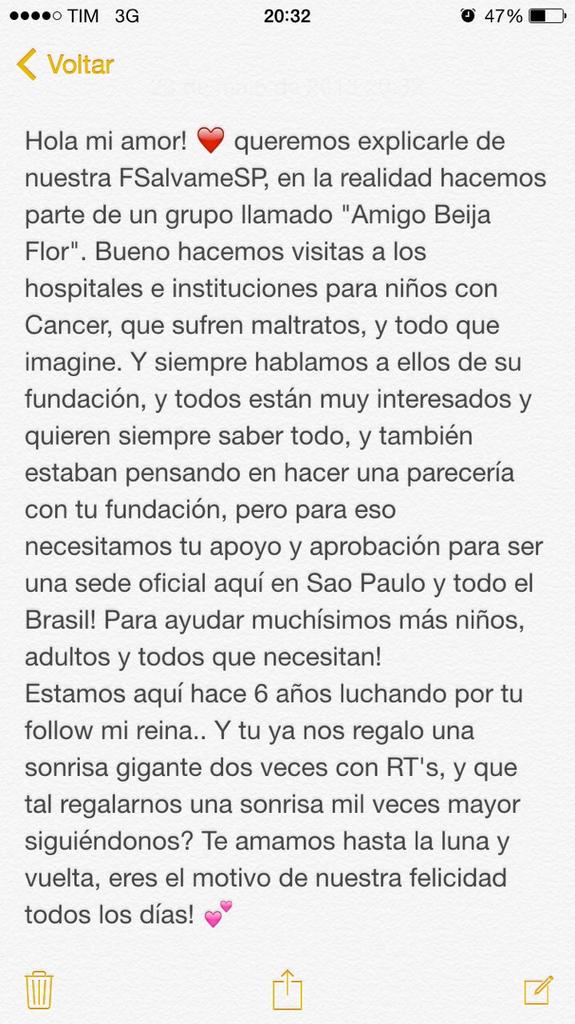 AnahiPLovers's tweet photo. Dios, ayúdanos a cumplir este sueño! Amen! 🙏🙏🙏 http://t.co/hAYf9KY3uA