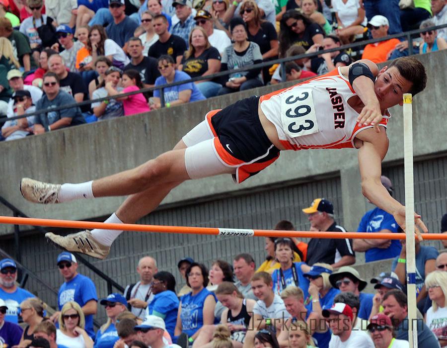 Jasper's Matt Stump is your Class 1 pole vault state champion!