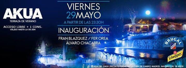 TaniaaRguez's tweet photo. ¿Qué tienes pensado para el viernes? Yo voto por AKUA!!!!!! http://t.co/5dCtJ8vcnq