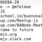 Photo by NodeSchool BA (@nodeschoolba)