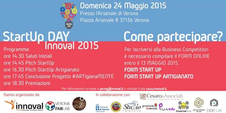 elawenisemir's tweet photo. Oggi pomeriggio all'Arsenale d #Verona a caccia di buone idee allo #Startup DayInnoval #roboval #ARTigianaMENTE http://t.co/xY6szoKMiH