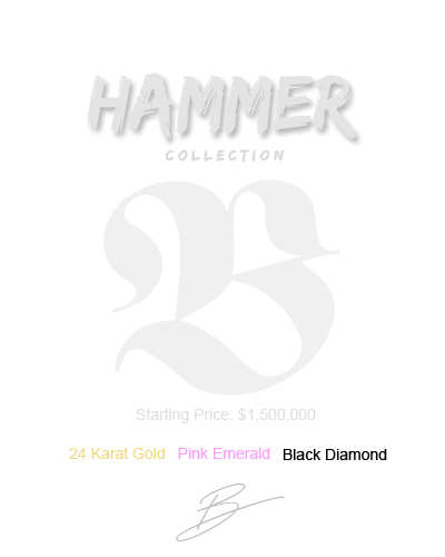 BrittnayDaniels's tweet photo. Get Your: 24k Gold, Pink Emerald, or Black Diamond Hammer From The BRITTNAY HAMMER Collection. Coming Soon http://t.co/nR333rKoDW