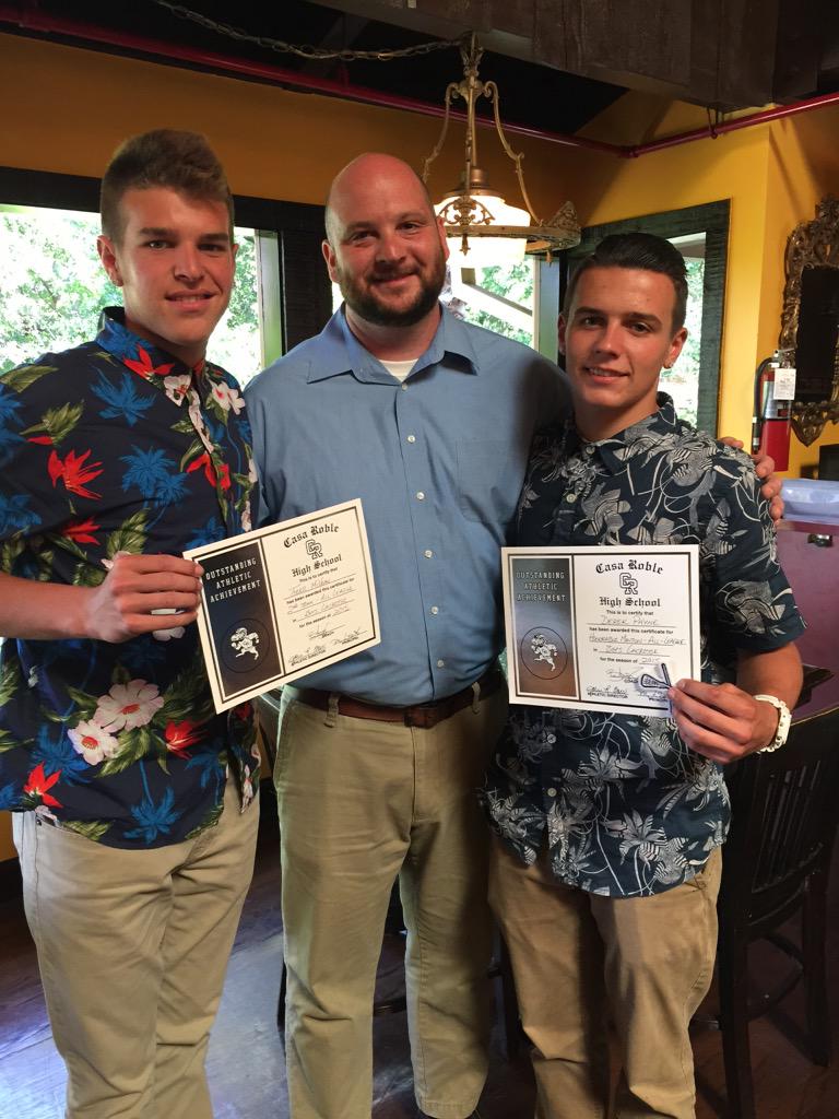 Congrats <a href="/Yung_Ditch/">Tyler McVean</a> <a href="/ddderrekkk12/">kered</a> for earning All-League honors. #hardworkpaysoff