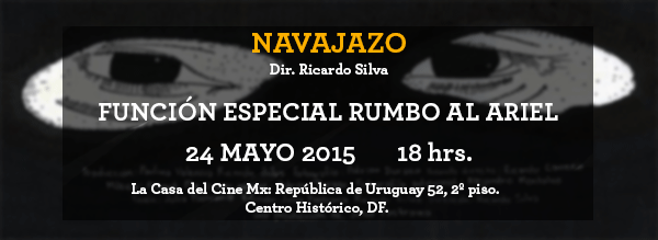 AcademiaCineMx's tweet photo. MAÑANA No te pierdas la función #RumboAlAriel de @NavajazoTijuana en @casadelcinemx nominado a Mejor Largo Documental http://t.co/uARzBuMcyC