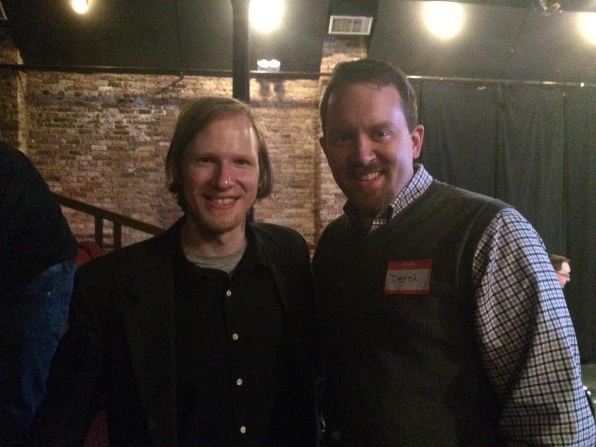 sightlosslife's tweet photo. Thrilled to meet someone who has helped me so much with my #podcast @theRamenNoodle  #pmw15 http://t.co/IstY4bTn7z