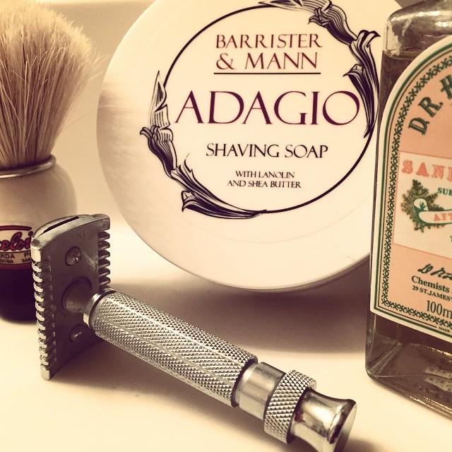 Yesterday's #SOTD #wetshaving ift.tt/1ISmHi2