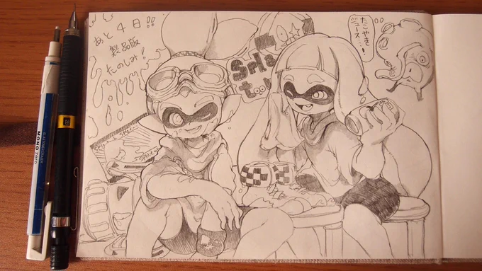 スプラトゥーンあと4日っ 