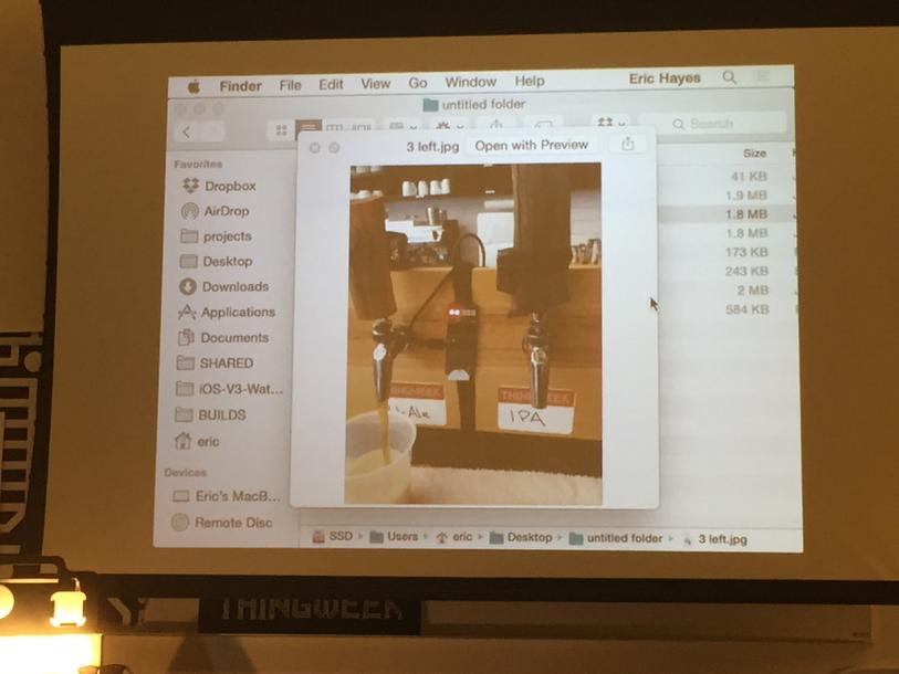 meld_tech's tweet photo. Hack a Beer at #HoTPDX #ThingWeekPDX http://t.co/zgBKEJ95H1 http://t.co/M0Y27FZryK