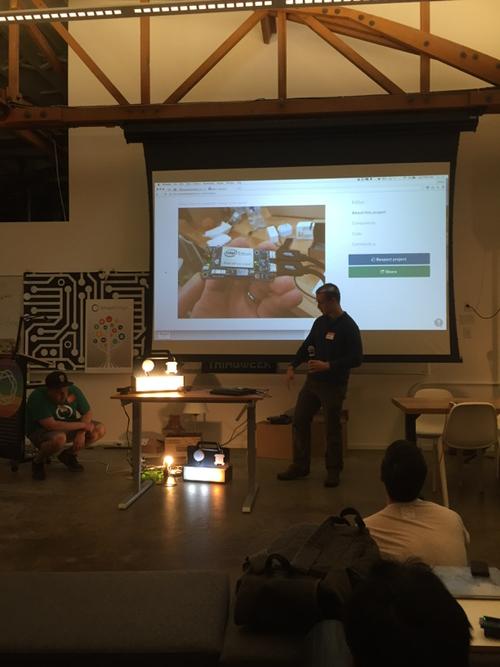 meld_tech's tweet photo. EdiSun sets indoor lighting to match the current weather anywhere. at #HoTPDX #ThingWeekPDX http://t.co/zgBKEJ95H1 http://t.co/AhocJLVrJq