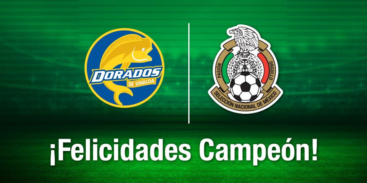 ¡Felicidades <a href="/Dorados/">Dorados</a> por conseguir el ascenso! Éxito en la #LigaMX #HazlaDePez