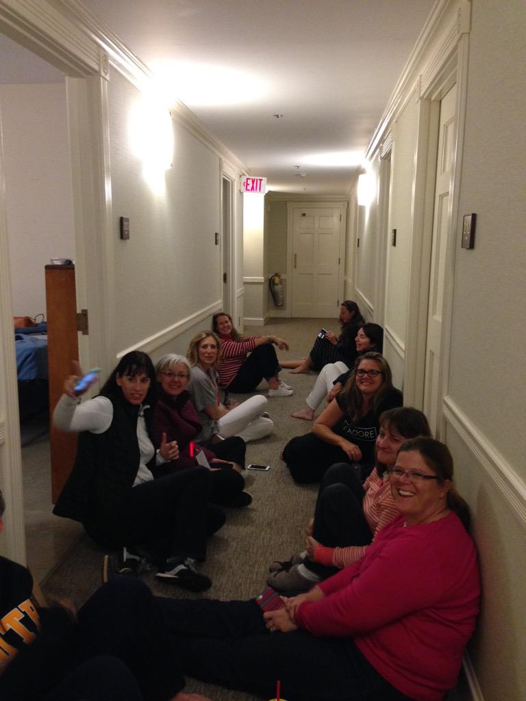 smith90's tweet image. What do Smithies do when we get together @smithcollege hallway conversations #SmithReunion2015 #Smith25th
