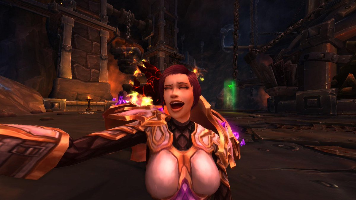 PallyAllori's tweet photo. @ironforgedguild We got Heroic BLAST FURNACE. #lotsofwipes #stillgotit #raidprogression #warcraft http://t.co/Cf6KiuCg4j