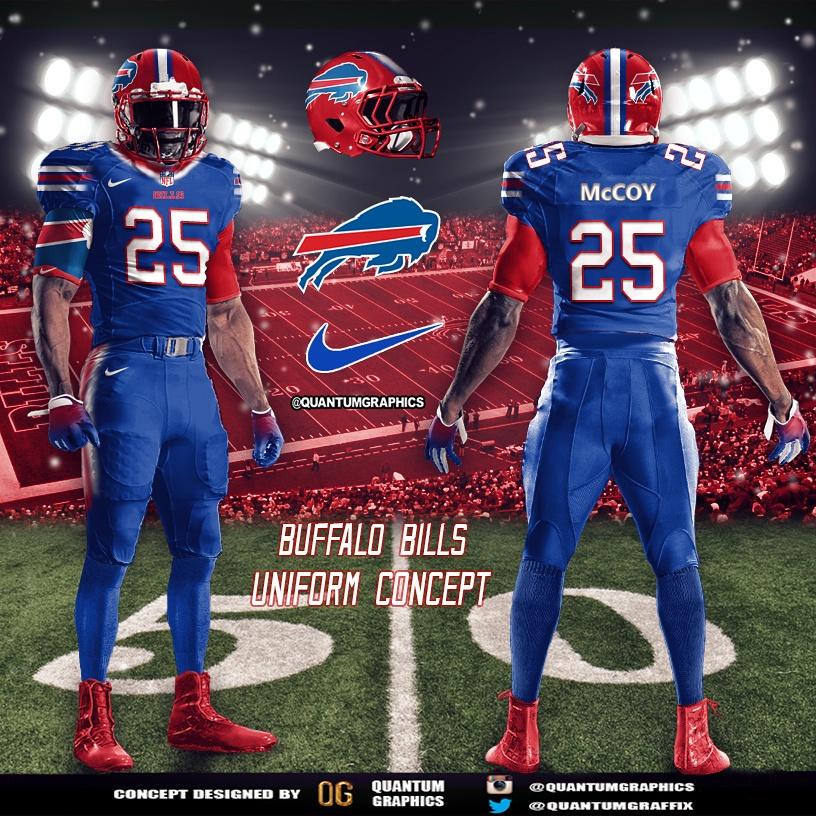 buffalo bills new uniforms