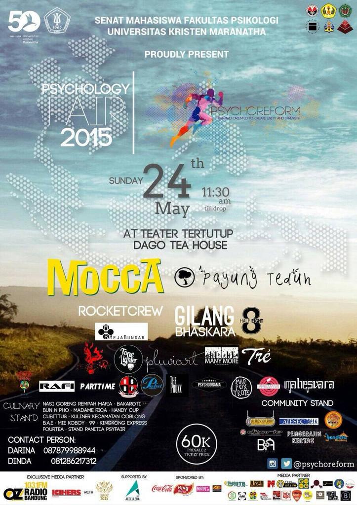 psychoreform's tweet photo. TODAY !!!!!
PSYCHOLOGY FAIR 2015 "FOCUS" , OTS 80K
@moccaofficial @payungteduh @gilbhas , and many more http://t.co/nFVnVsWTc2