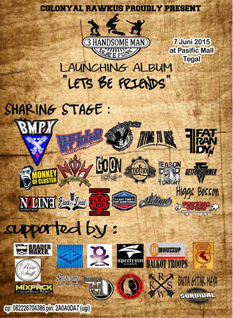 3 HANDSOME MAN launching album “Let's Be Friends"