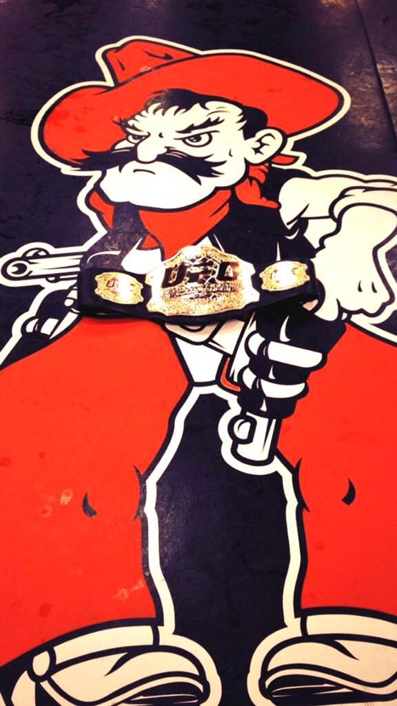 PistolsRules's tweet photo. Rule #86: If u wrestle for Coach Smith and @CowboyWrestling then your more likely 2 become a bad ass. #CongratsDaniel http://t.co/ma2jPmpBHj