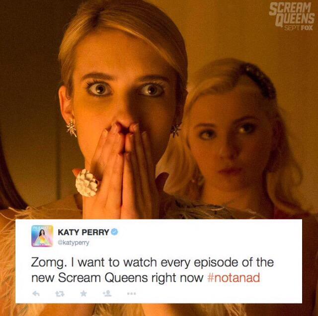 ScreamQueensID's tweet photo. Brace yourself gurl http://t.co/wKYW9FQ1my