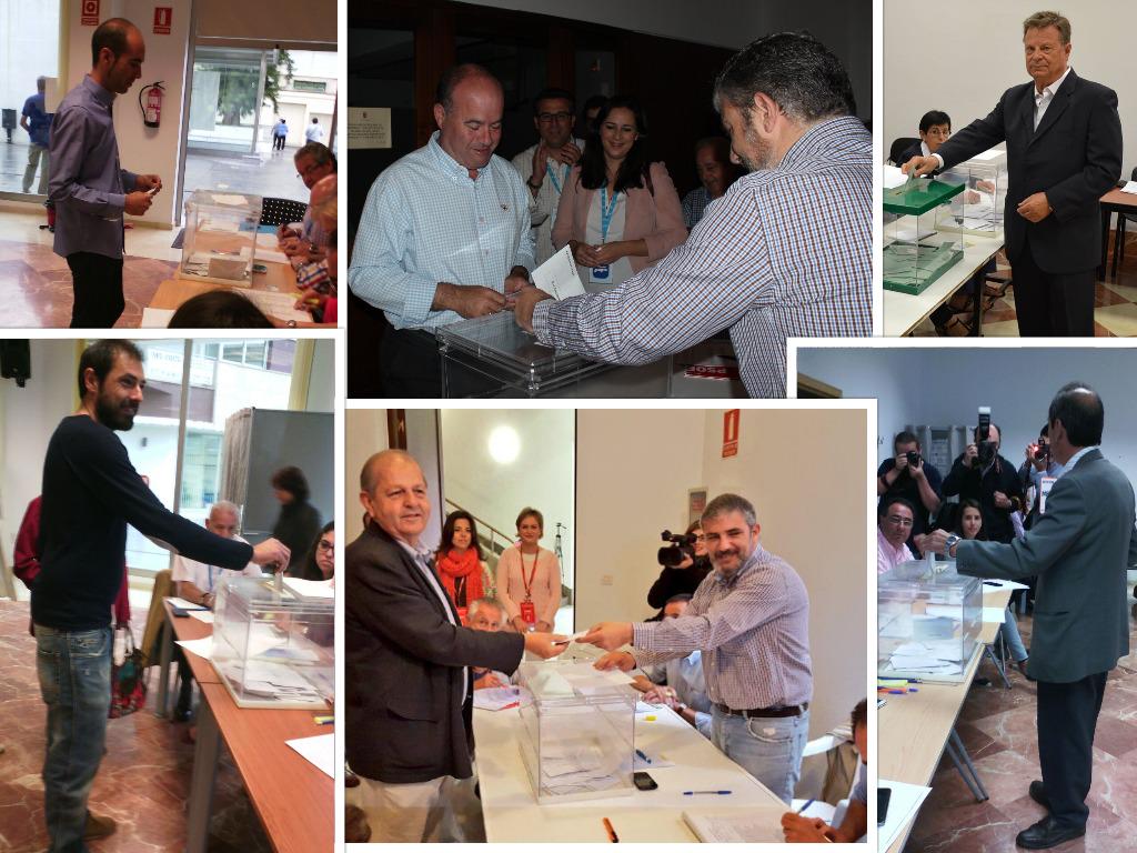 OC_Antequera's tweet photo. Todos los candidatos a la Alcaldía de Antequera han ejercido su derecho al voto #EleccionesOCRAntequera http://t.co/JgTYyzjVnH