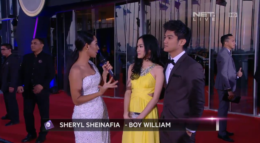 mdtvindonesia's tweet photo. Ada juga @sherylsheinafia &amp; @boywilliam Wohooo! #RoadToNET2Anniversary http://t.co/lxJVKo23tI