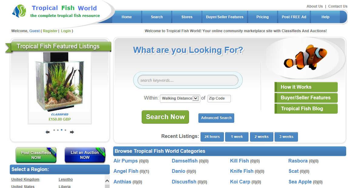 Tropical Fish World tweet media