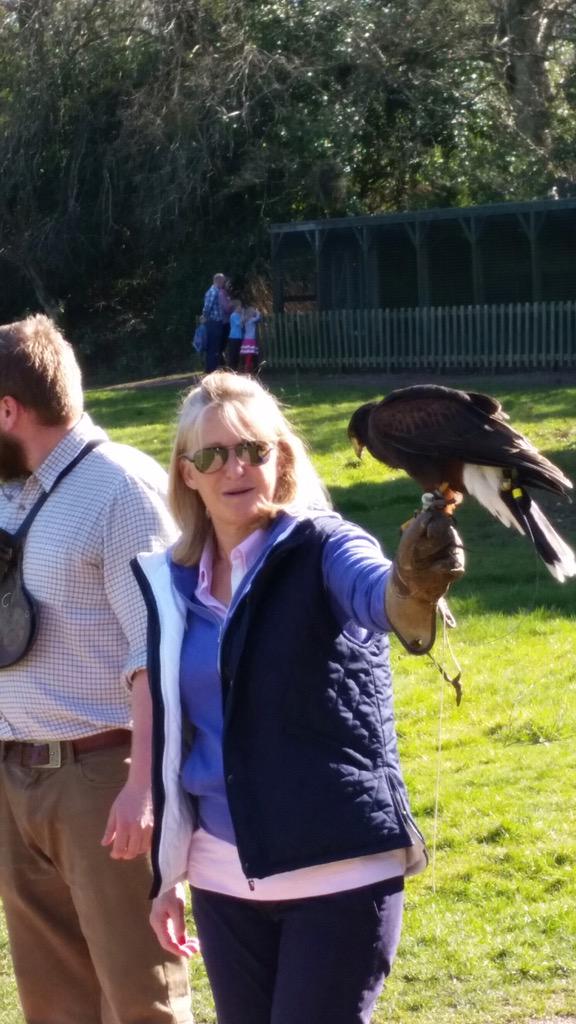 myvillagegroup's tweet photo. Hello @HelenJMacdonald this was me #Scotland  prepping b4 reading yr fab book #HisforHawk #gettingintothezone http://t.co/Hpr1P9ltxA