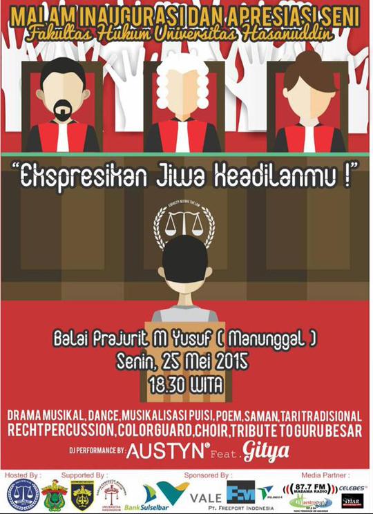 Hadiri.. Inaugurasi Fakultas Hukum Unhas 2015.. info: makassarevent.com/event-1043-ina… @anugerahituedys