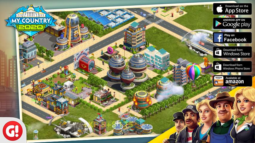 Check out my city in 2020: My Country! Play now and build a city of your dreams! #MyCountry2020