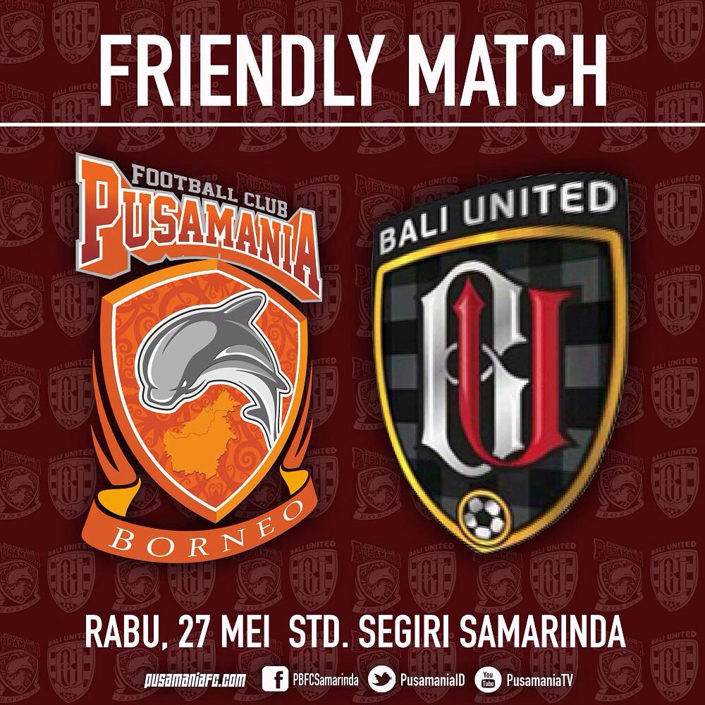 Siap kan atribut mu dari sekarang wall!!! Jangan kada ingat rabu malam bakalan ada ujicoba <a href="/PusamaniaID/">PusamaniaBorneo</a> v <a href="/BaliUtd/">Bali United FC</a>