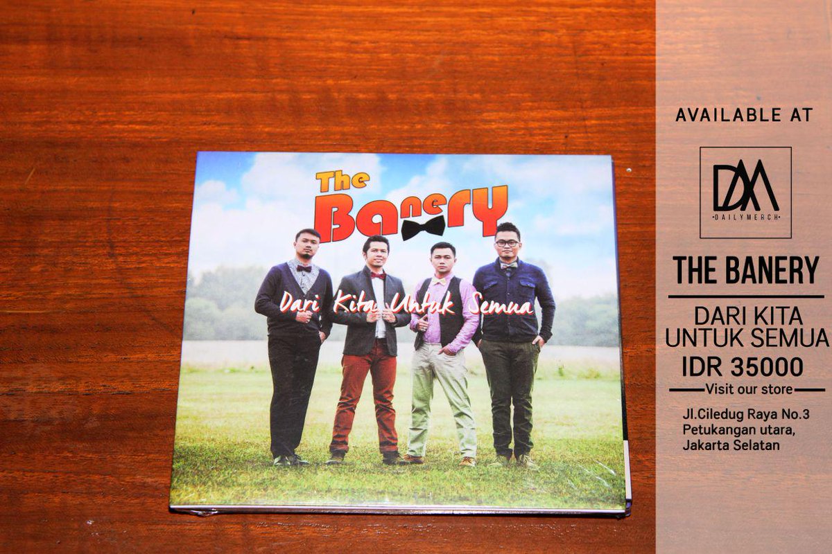 Ready stock ! CD <a href="/TheBanery/">The Banery</a> - dari kita untuk semua | 35k | order sms 085717126705 / add 7D085AB9
