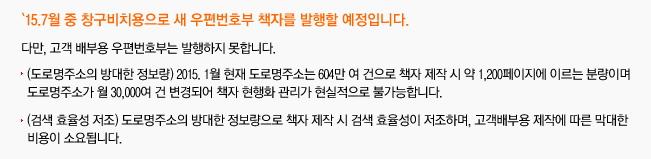 cpo010017's tweet photo. 새 우편번호 책자는 발행되나요? http://t.co/OJvUnNShoA