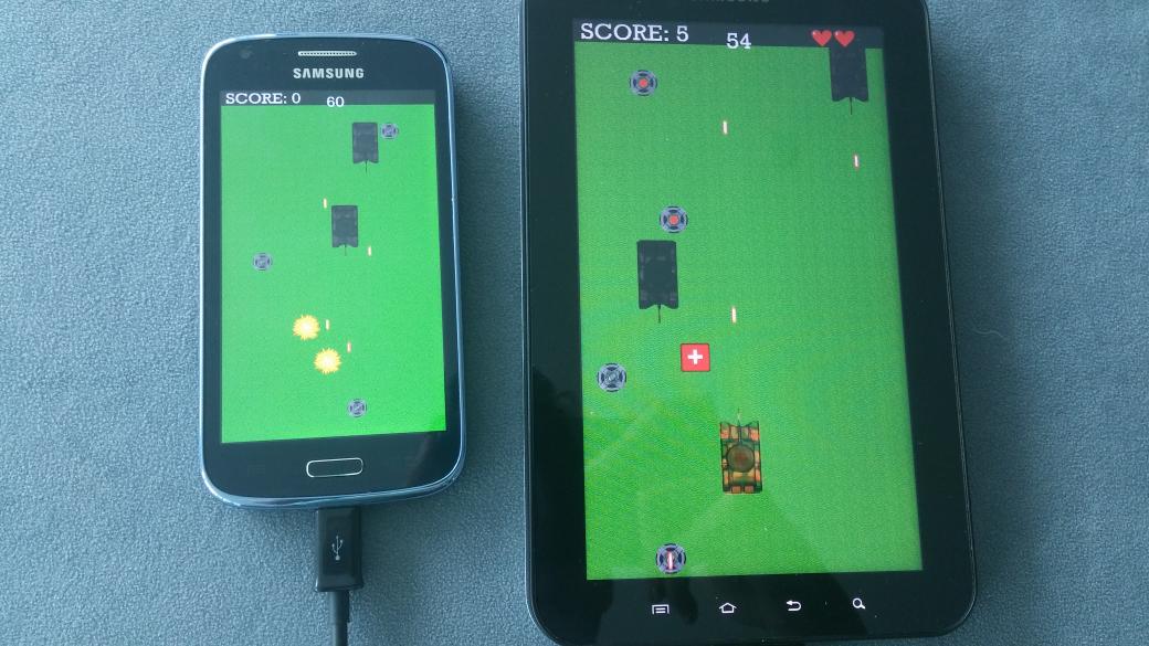 Brand new game of Thunder Strike games studio on #itkonekt GameSpace - Tank Run. #mobiledev #indiedev #gamedev #play