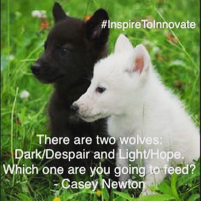 seedcyberlab's tweet image. Which one are you going to feed? #InspireToInnovate #Quotes #Choice