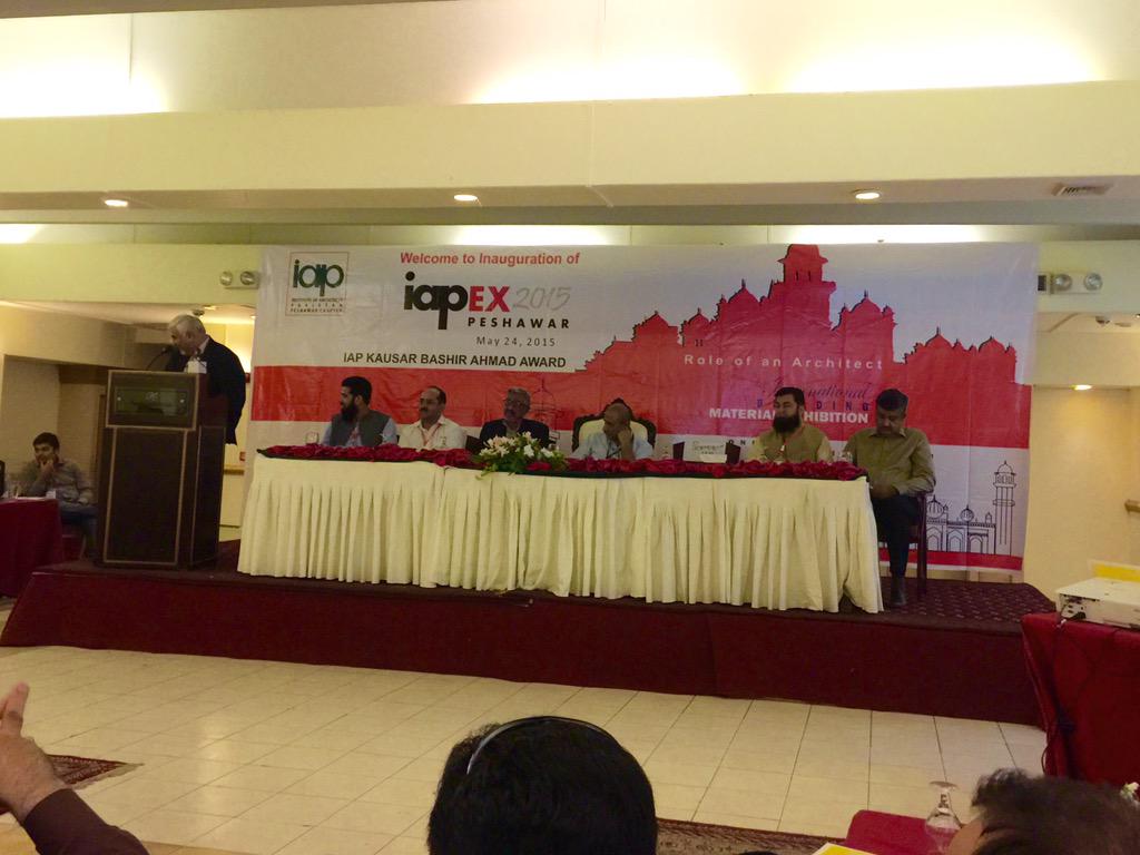 cecosofficial's tweet photo. IAPex Peshawar's Opening Ceremony #IAPex #CECOS #architecture http://t.co/DHoiaLuxK0