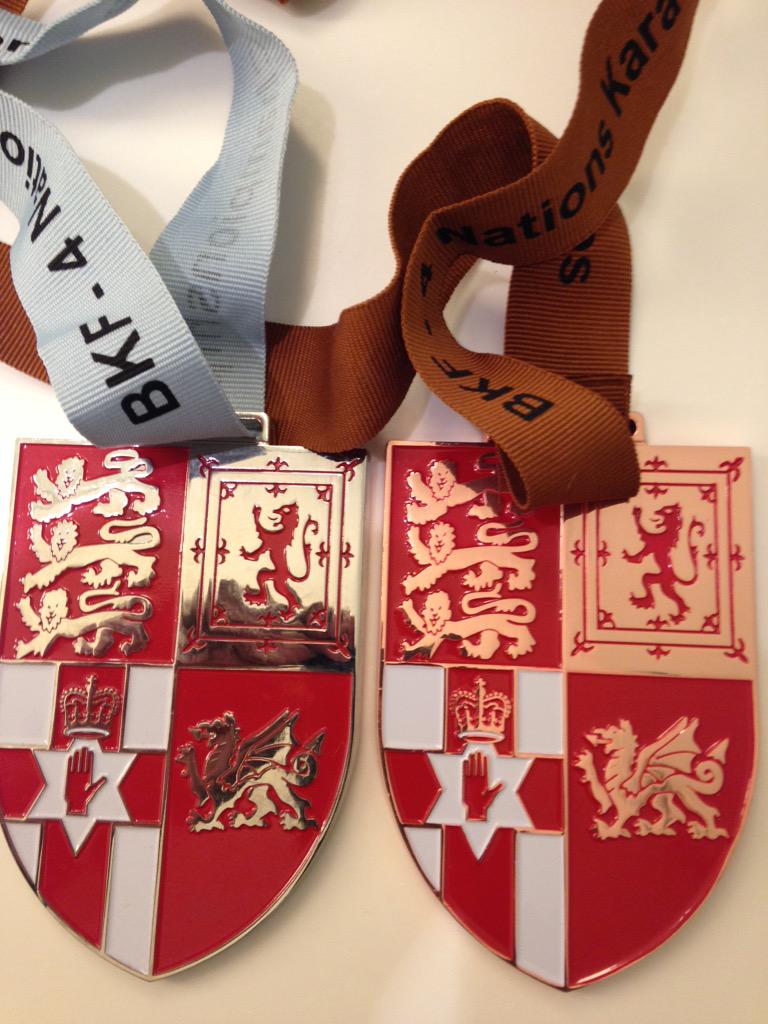 alially01's tweet photo. Silver and Bronze at the British 4 Nations Karate. Great show as always. Well done @broadwellkarate http://t.co/w3L2UrkSAA