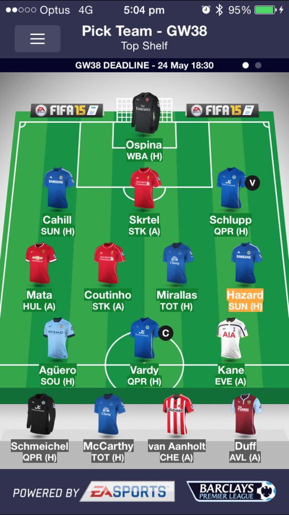 nik_christos's tweet photo. @K3lviN any suggestion on who to captain? Chasing by 9 points. http://t.co/SDcp7pl7GO