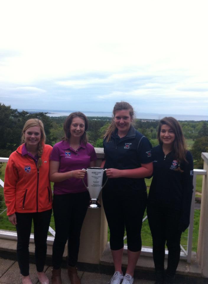 UStAGolfL's tweet photo. Congratulations to the St Andrews first team who have beaten the visiting Wisconsin University golf team! #GoSaints http://t.co/RNHOqn8uoz