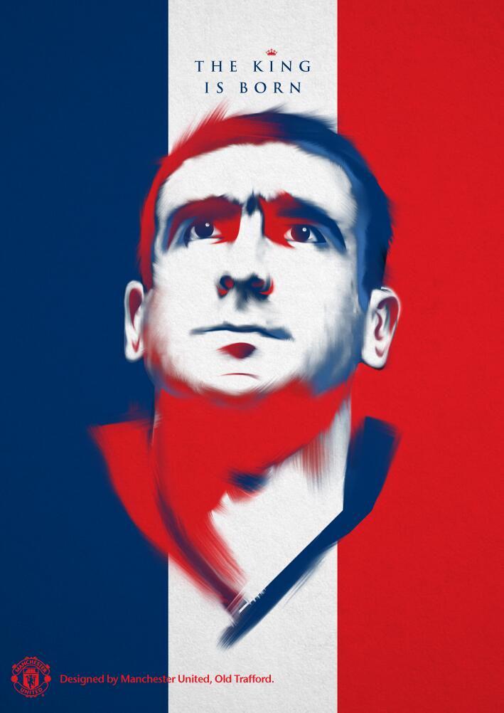 Brumired's tweet photo. @ManUtd  Happy birthday Eric, #legend #genius http://t.co/FkhLLsdD4W