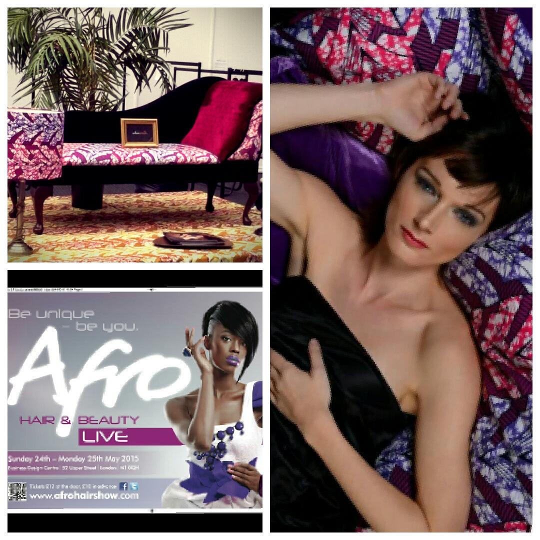The #afrohairandbeautyshow - 24th - 25th May at the #businessdesigncentre in Islington Thanx for having us 😀