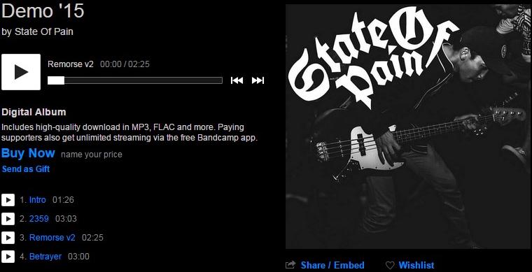 StateOfPainHC's tweet photo. Our demo is now up on our Bandcamp! https://t.co/2zK9JuNhUc Check it! #GidWreckedUnit http://t.co/SCG30EFRW0