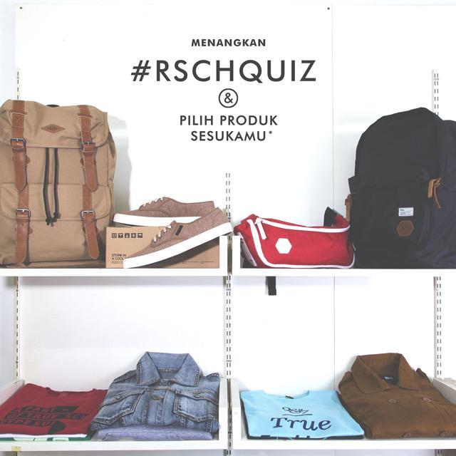 Menyambut #MidnightSaleRSCH, ada #RSCHQUIZ berhadiah senilai total 3 juta rupiah! Hari Rabu 27/05 15 tepat 19.00 WIB!