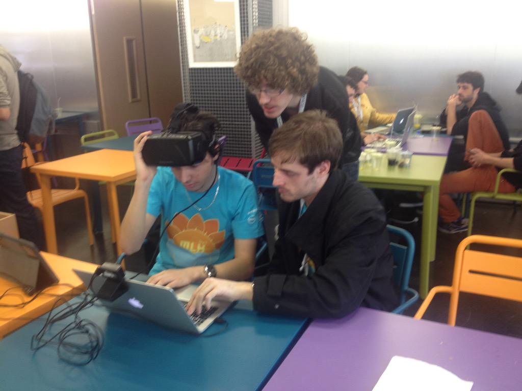 WearHacks's tweet image. We can't wait to see what they created! Demos start soon!  #WHParis