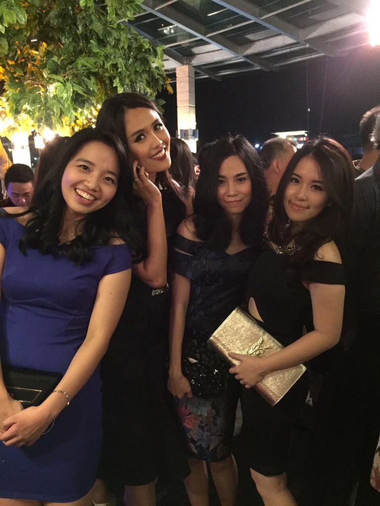 nitasofiani's tweet photo. Lovely friends! Happy engagement day Vili &amp; Agung ❤️ #ViliAgungEngagement http://t.co/HiNiHGN4K5