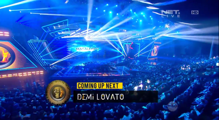 AyuChecy95's tweet photo. RT @netmediatama: Coming up next: @ddlovato wohooo! Don't go anywhere! #NET2Anniversary http://t.co/xeebKnFOoJ