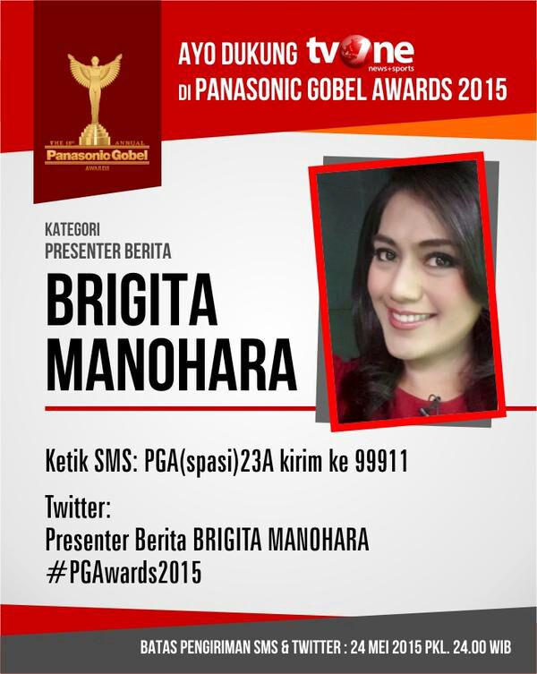 brigitamanohara's tweet photo. Tweeps..sebelum vote ditutup pkl.00 nanti mohon berkenan kembali memberikan dukungannya..terima kasih tweeps http://t.co/sFTG8pmkH0