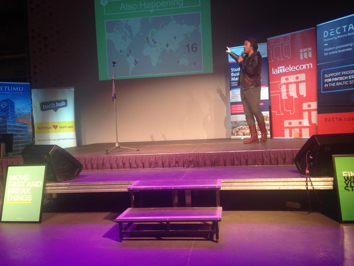 egitapolanska's tweet photo. Getting ready to hear some awesome pitches @SWRiga!! #startups #techhubriga http://t.co/OyJmPbTseJ