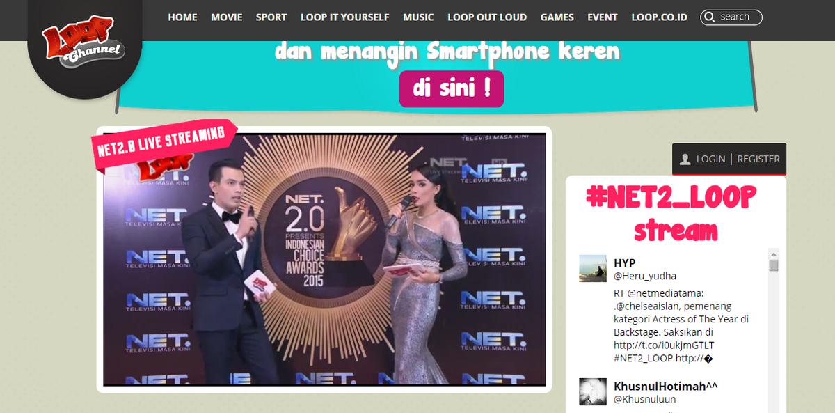 mdtvindonesia's tweet photo. Suasana di Backstage gmn yah? Yuk liat langsung di http://t.co/i0ukjmGTLT ada @aubrybeer & @TemmyRahadi99 #NET2_LOOP http://t.co/pQ6M0tXnYV