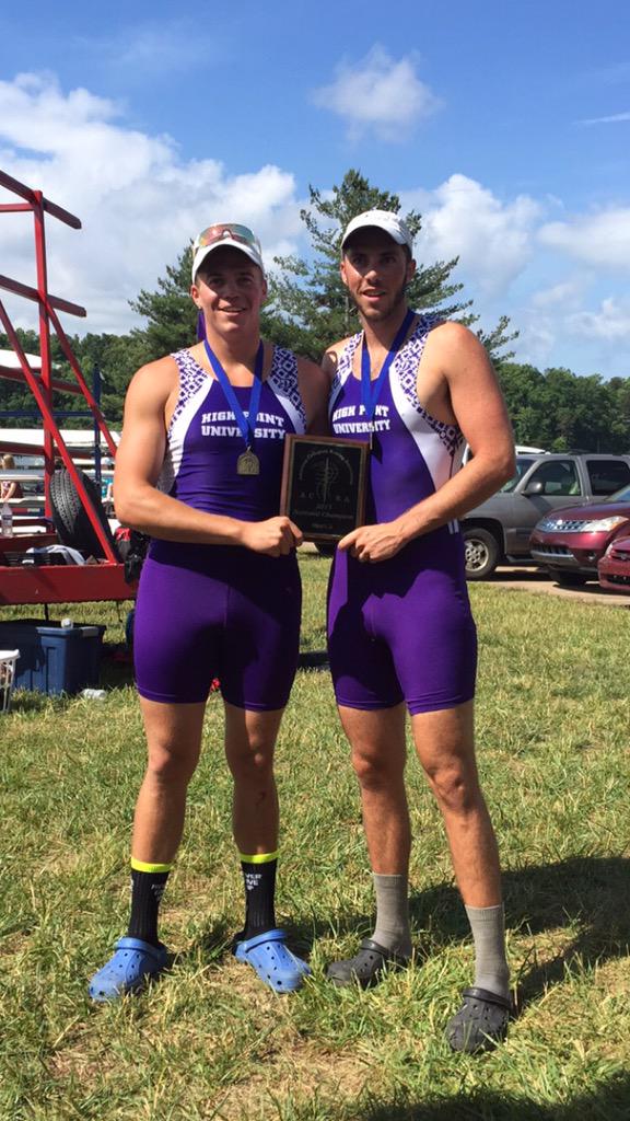 HPUcompliance's tweet photo. Congrats to Caleb Spegman and Sam Dempsey for winning the 2015 ACRA men's pair @HPUrowing #National Champions #GoHPU http://t.co/Uhb9hiACD0