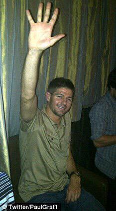 SundayShout's tweet photo. What's the score Steven Gerrard? http://t.co/R11MDeXuKq