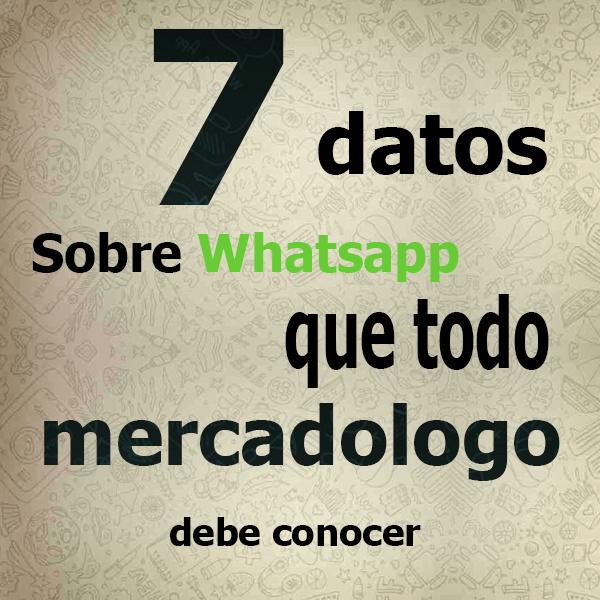 WiseDigitMedia's tweet photo. Ya conocías estos 7 datos sobre #Whatsapp #marketing ? http://t.co/Ct0Gti4ZcH #marketingdigital #growthhacking http://t.co/3G1l1u5jkT
