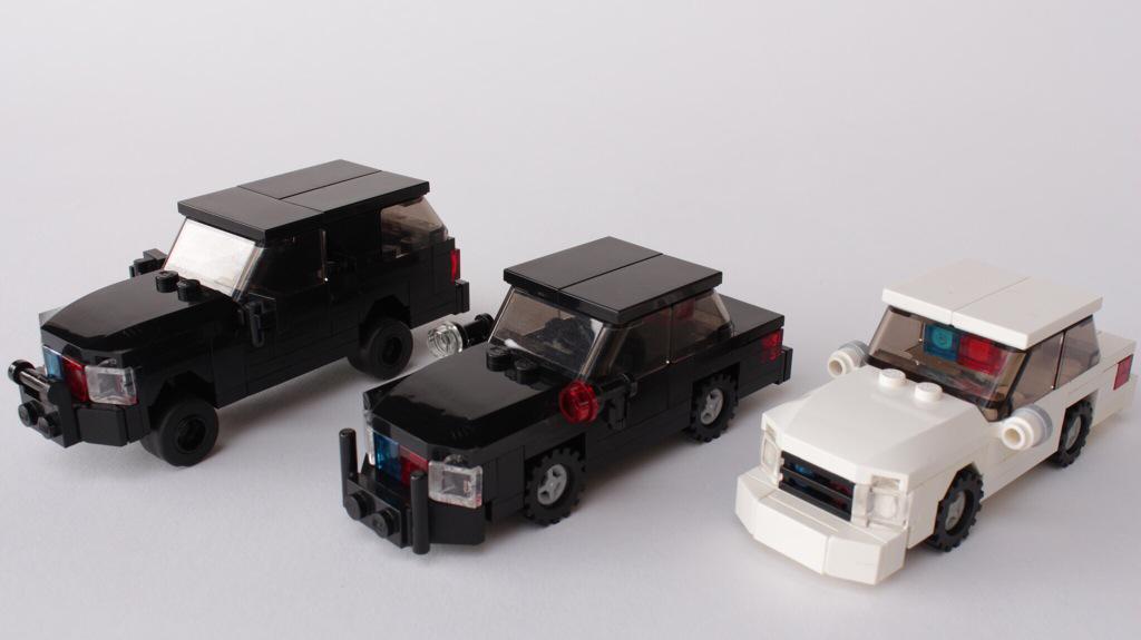 lego unmarked police car